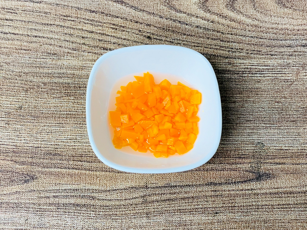 きざみにんじんの煮物