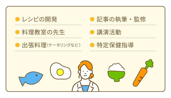 フリーランスの管理栄養士の仕事内容